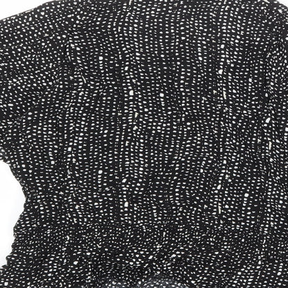 Womens UK Size 14 Marks and Spencer Black Basic Blouse