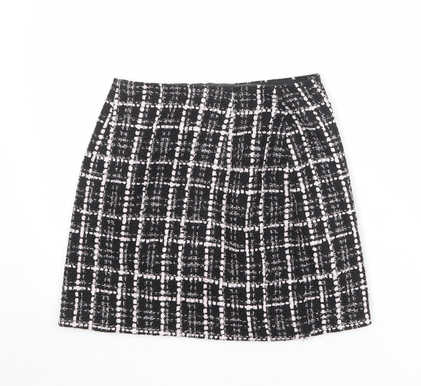 Womens UK Size 6 Miss Selfridge A-Line Tweed Skirt