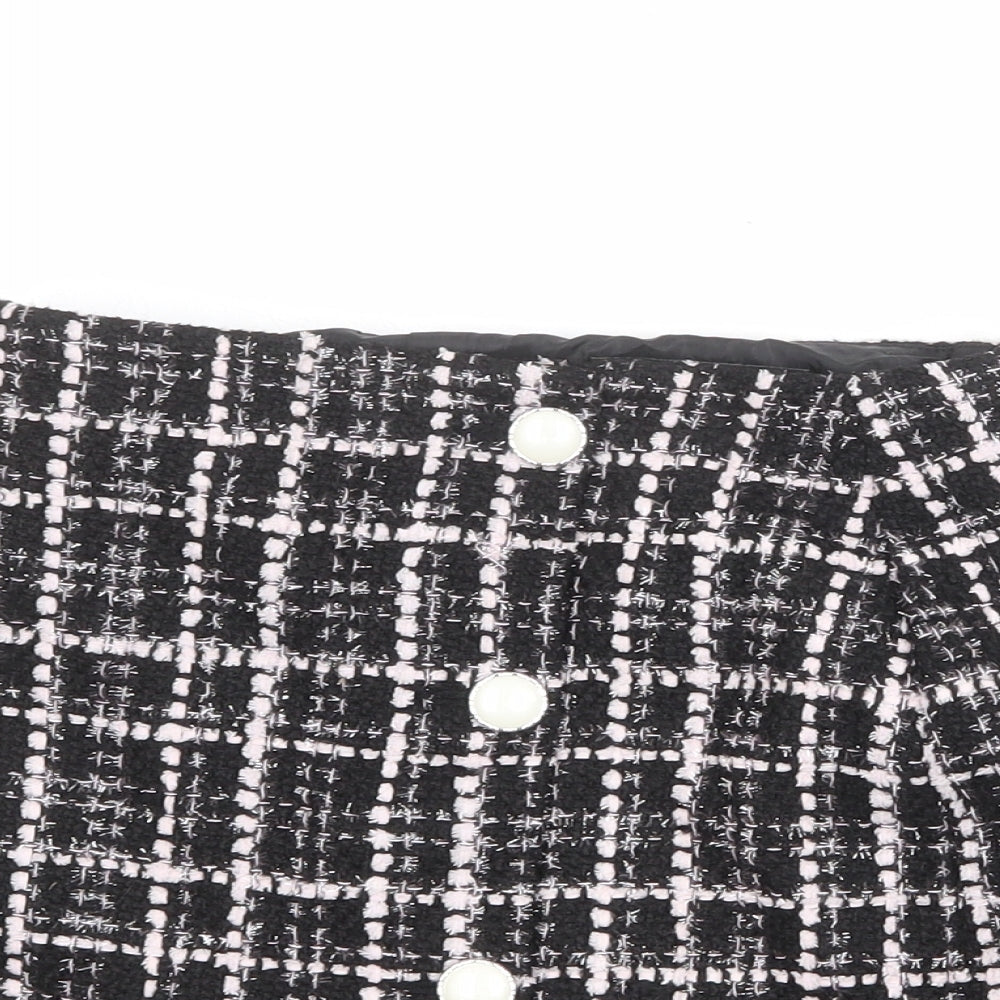 Womens UK Size 6 Miss Selfridge A-Line Tweed Skirt