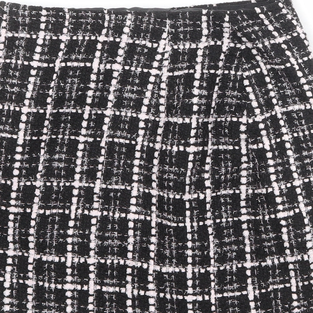 Womens UK Size 6 Miss Selfridge A-Line Tweed Skirt