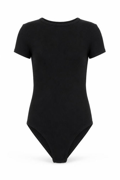 Womens UK Size 6 Miss Selfridge One-Piece Black Bodysuit