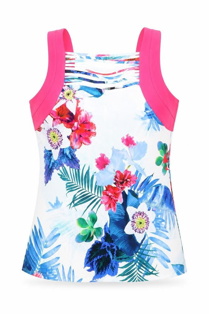 Womens UK Size 12 Julien Macdonald Multicoloured Basic Tank