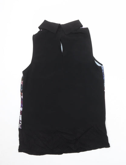 Womens UK Size 6 Coast Multicoloured Basic Tank