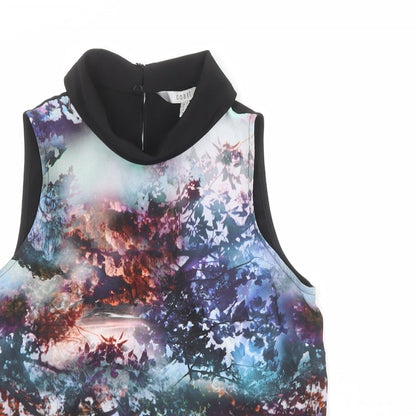 Womens UK Size 6 Coast Multicoloured Basic Tank