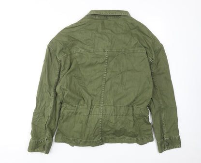Womens UK Size 10 Marks and Spencer Green Jacket