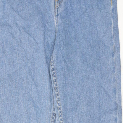 Womens UK Size 28 in H&M Regular Fit Skinny Blue Jeans