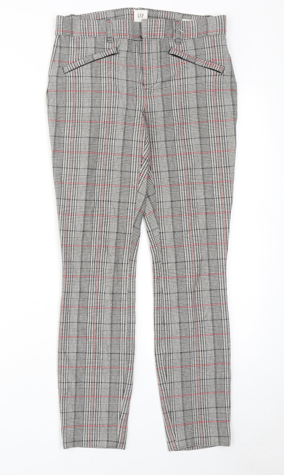 Womens UK Size 4 Gap Regular Fit  Grey Trousers