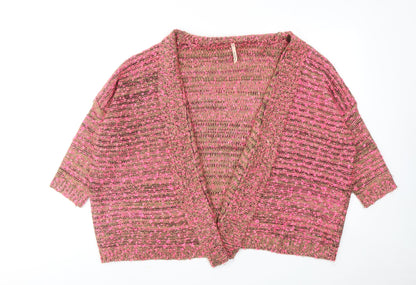 Womens UK Size S Sweewë Pink Cardigan Jumper