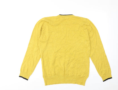 Womens UK Size L Ellie B Yellow Pullover Jumper