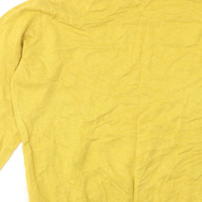 Womens UK Size L Ellie B Yellow Pullover Jumper