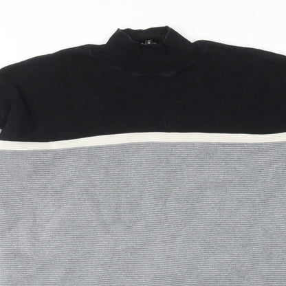 Womens UK Size 12 River Island Grey Pullover Jumper