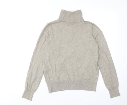 Womens UK Size S H&M Brown Pullover Jumper