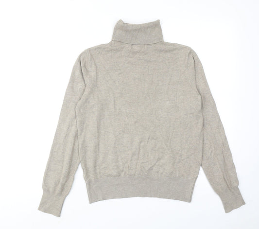 Womens UK Size S H&M Brown Pullover Jumper