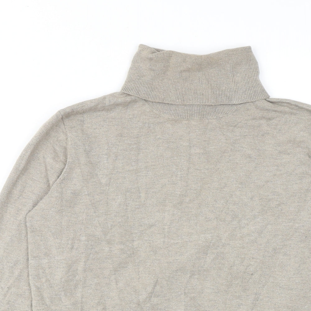 Womens UK Size S H&M Brown Pullover Jumper