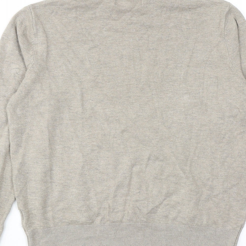 Womens UK Size S H&M Brown Pullover Jumper
