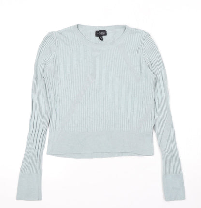 Womens UK Size 8 Topshop Blue Pullover Jumper