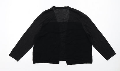 Womens UK Size 14 Marks and Spencer Black Cardigan Jumper