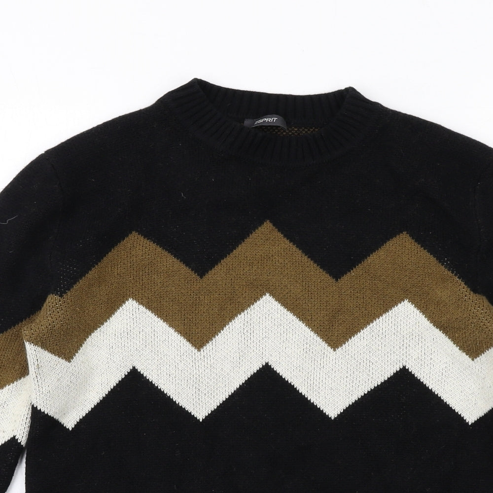 Womens UK Size XS Esprit Black Pullover Jumper