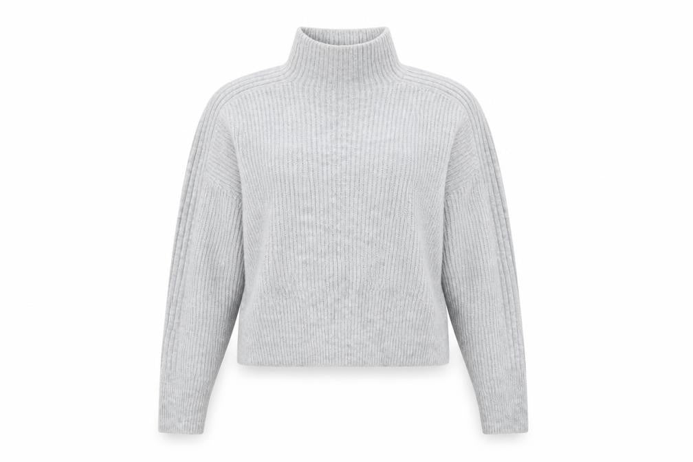 Womens UK Size M Topshop Grey Pullover Jumper
