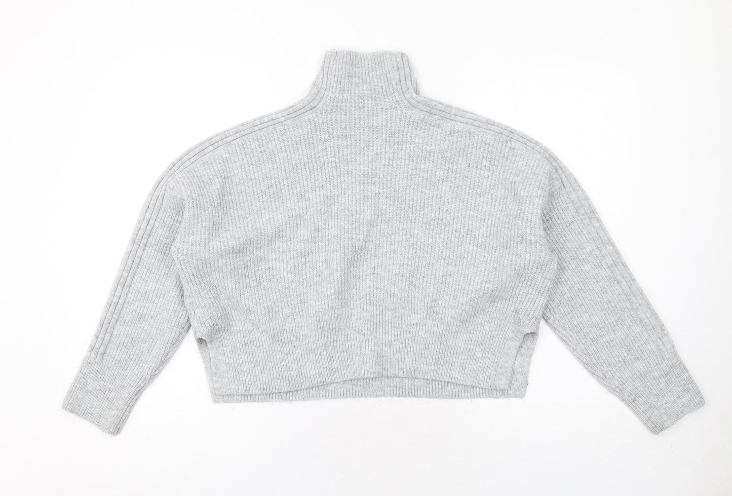 Womens UK Size M Topshop Grey Pullover Jumper