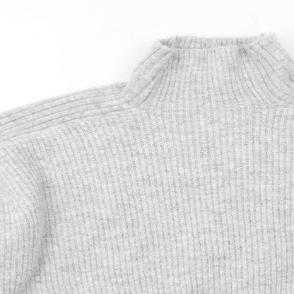 Womens UK Size M Topshop Grey Pullover Jumper