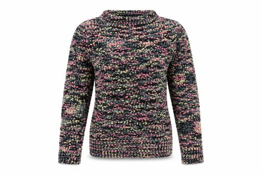 Womens UK Size S QED London Multicoloured Pullover Jumper