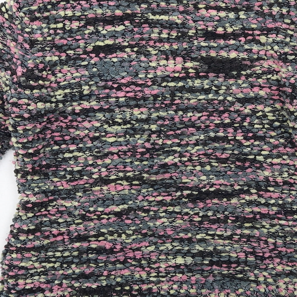 Womens UK Size S QED London Multicoloured Pullover Jumper