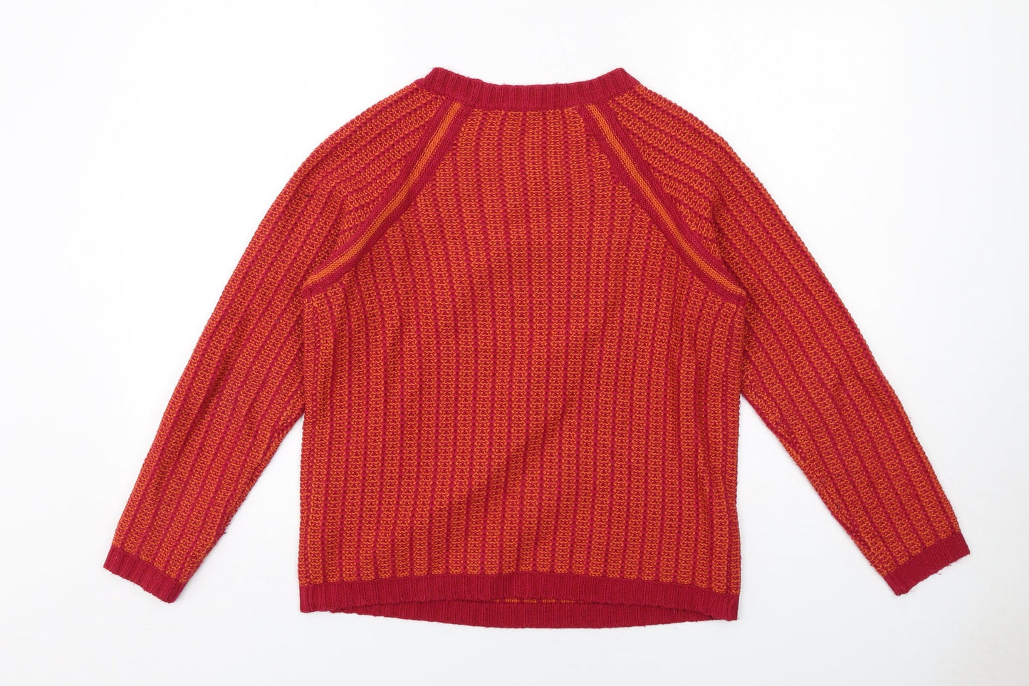 Womens UK Size 12 Marks and Spencer Red Pullover Jumper