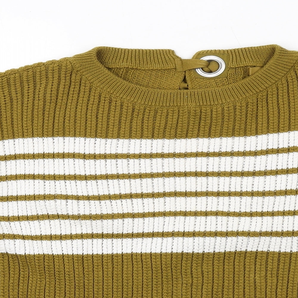 Womens UK Size S NEXT Green Pullover Jumper