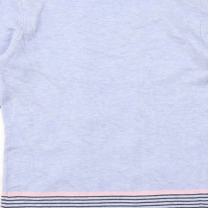Womens UK Size 8 M&Co Blue Pullover Jumper