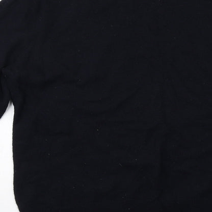 Womens UK Size 10 Mint Velvet Black Pullover Jumper