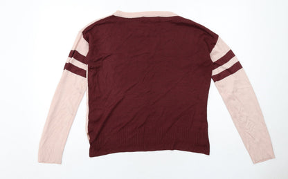 Womens UK Size S NEXT Pink Pullover Jumper