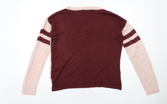 Womens UK Size S NEXT Pink Pullover Jumper