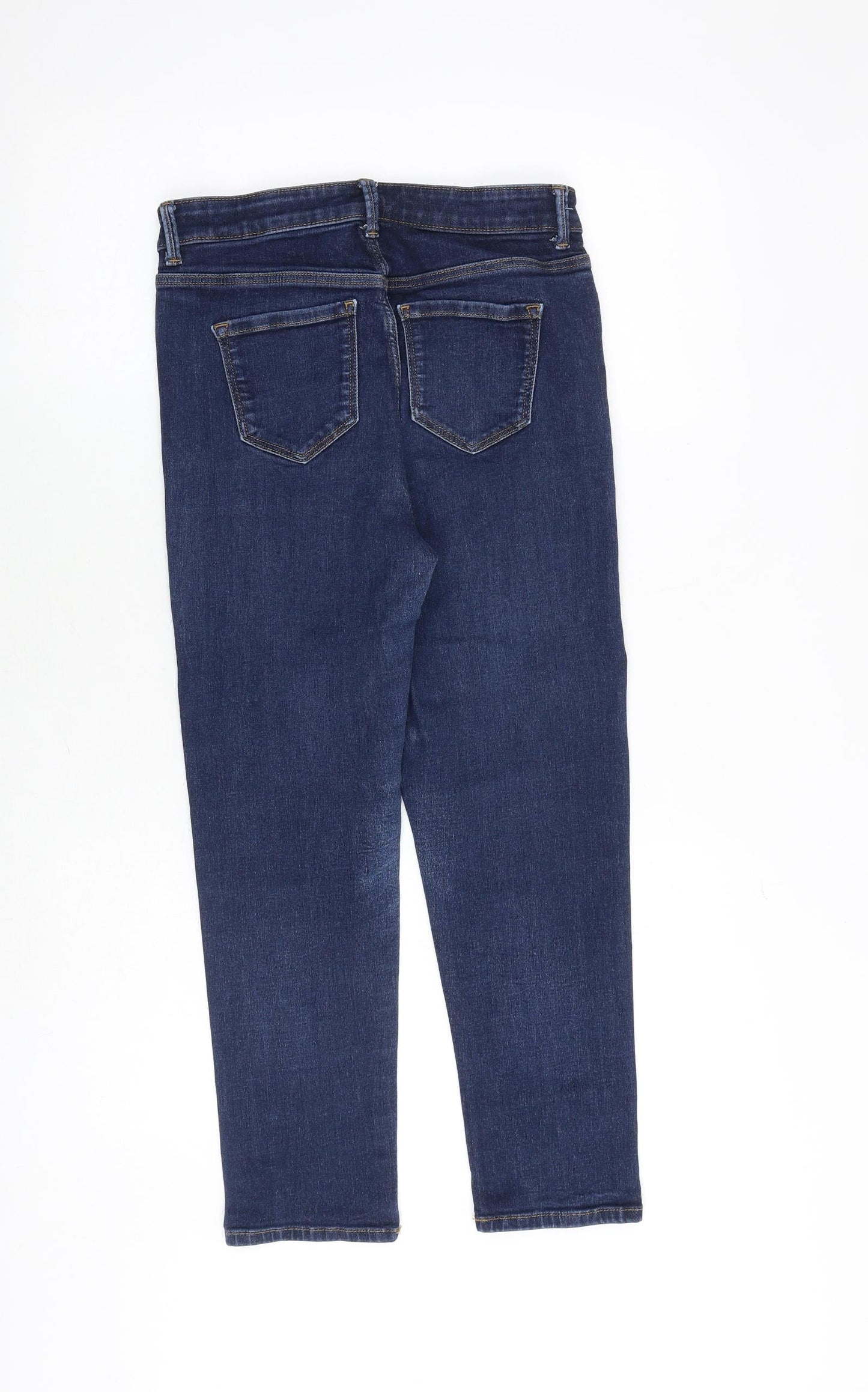 Womens UK Size 10 Marks and Spencer Regular Fit Skinny Blue Jeans