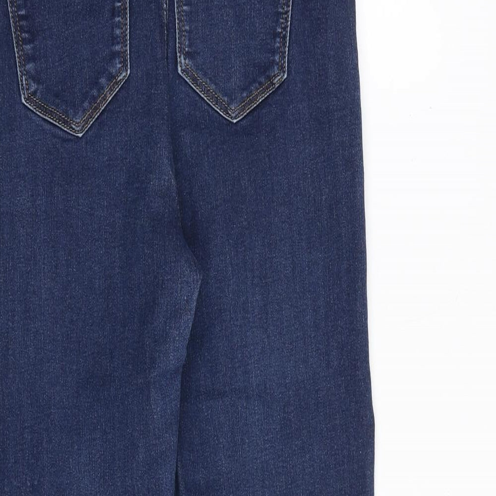 Womens UK Size 10 Marks and Spencer Regular Fit Skinny Blue Jeans