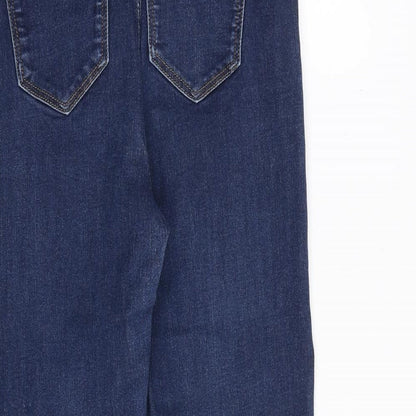 Womens UK Size 10 Marks and Spencer Regular Fit Skinny Blue Jeans