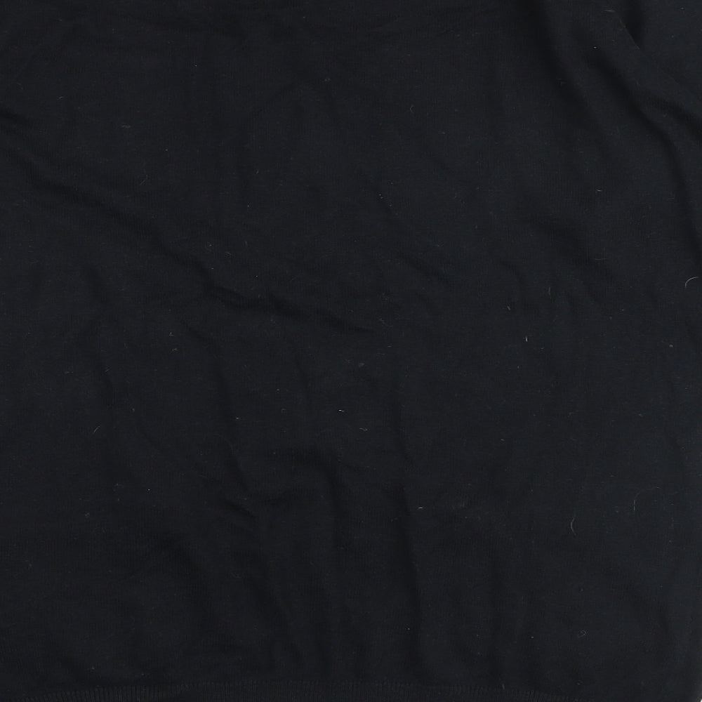 Womens UK Size 8 Warehouse Black Pullover Jumper