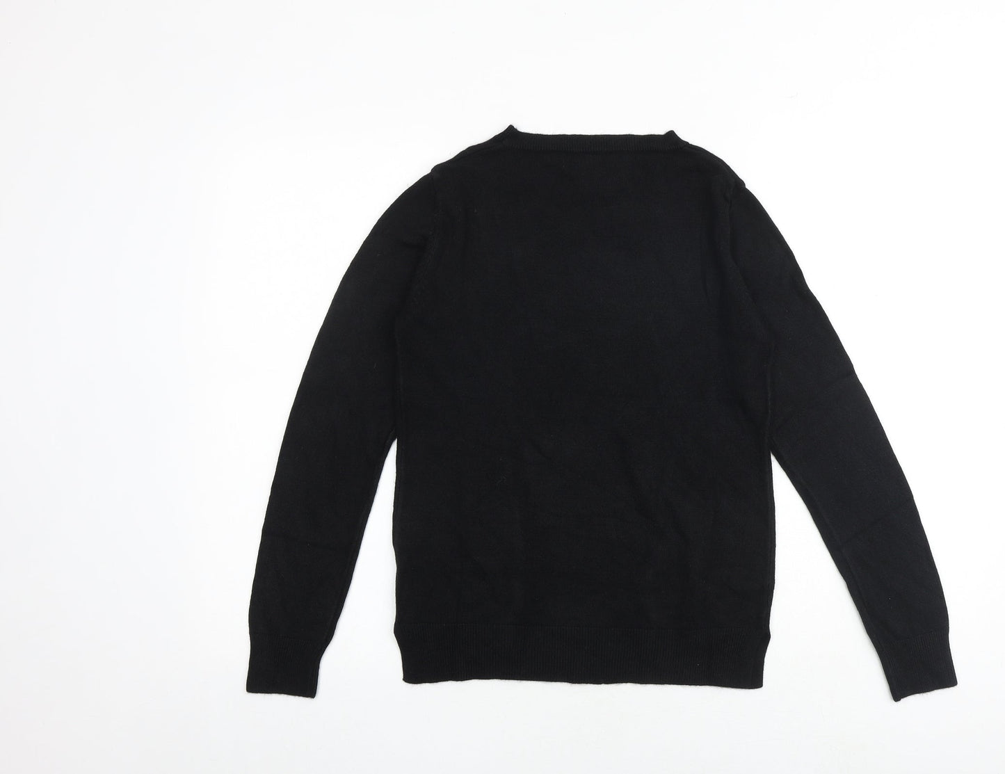 Womens UK Size 8 Marks and Spencer Black Pullover Jumper