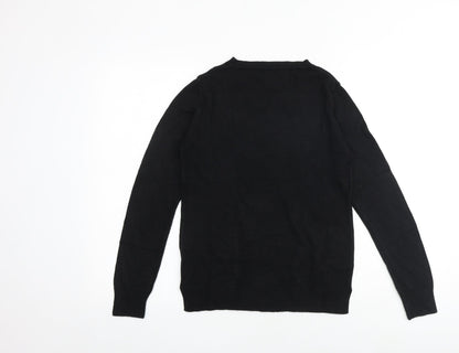 Womens UK Size 8 Marks and Spencer Black Pullover Jumper