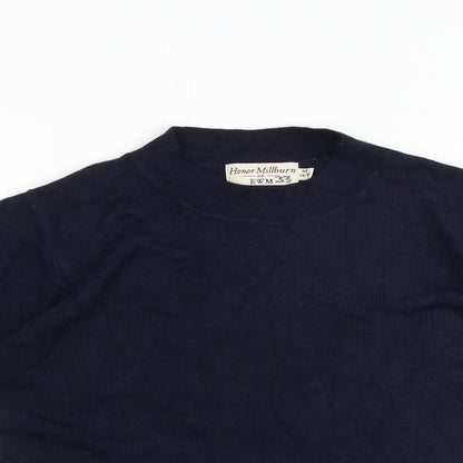 Womens UK Size 14 EWM Blue Pullover Jumper