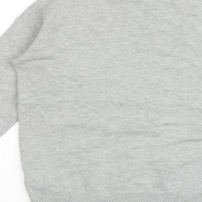 Womens UK Size XS Marks and Spencer Grey Pullover Jumper