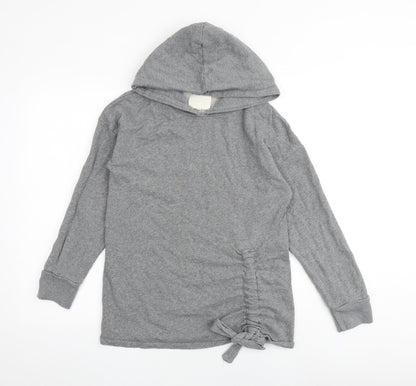 Womens UK Size XS NEXT Grey Pullover Hoodie