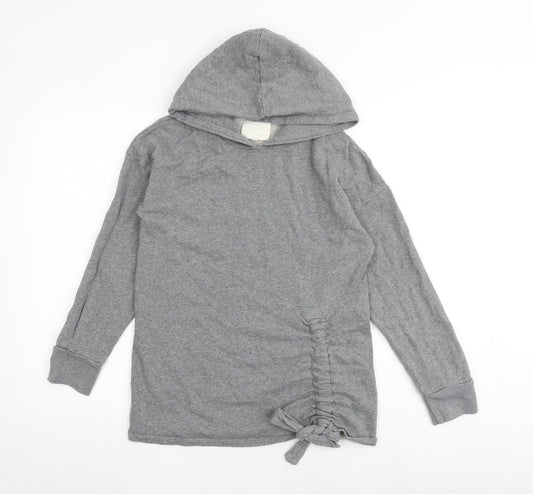 Womens UK Size XS NEXT Grey Pullover Hoodie