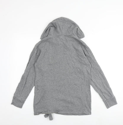 Womens UK Size XS NEXT Grey Pullover Hoodie