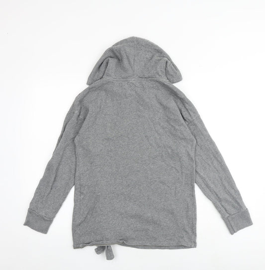 Womens UK Size XS NEXT Grey Pullover Hoodie