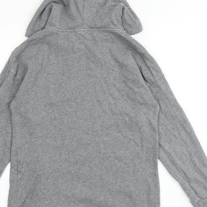 Womens UK Size XS NEXT Grey Pullover Hoodie