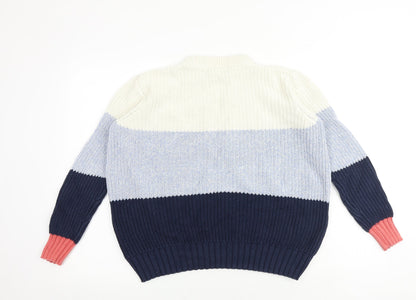 Womens UK Size S Marks and Spencer Multicoloured Pullover Jumper