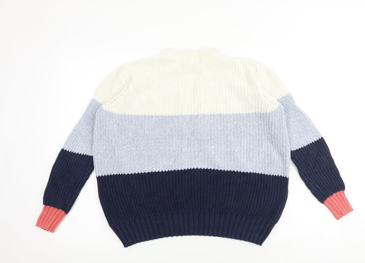 Womens UK Size S Marks and Spencer Multicoloured Pullover Jumper