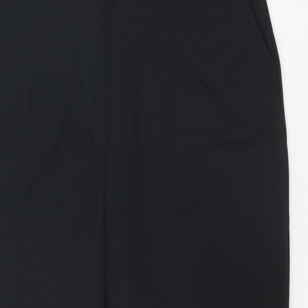 Womens UK Size 14 Miss Selfridge Regular Fit  Black Trousers