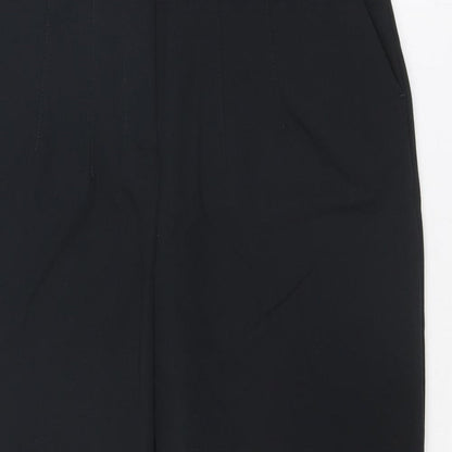 Womens UK Size 14 Miss Selfridge Regular Fit  Black Trousers